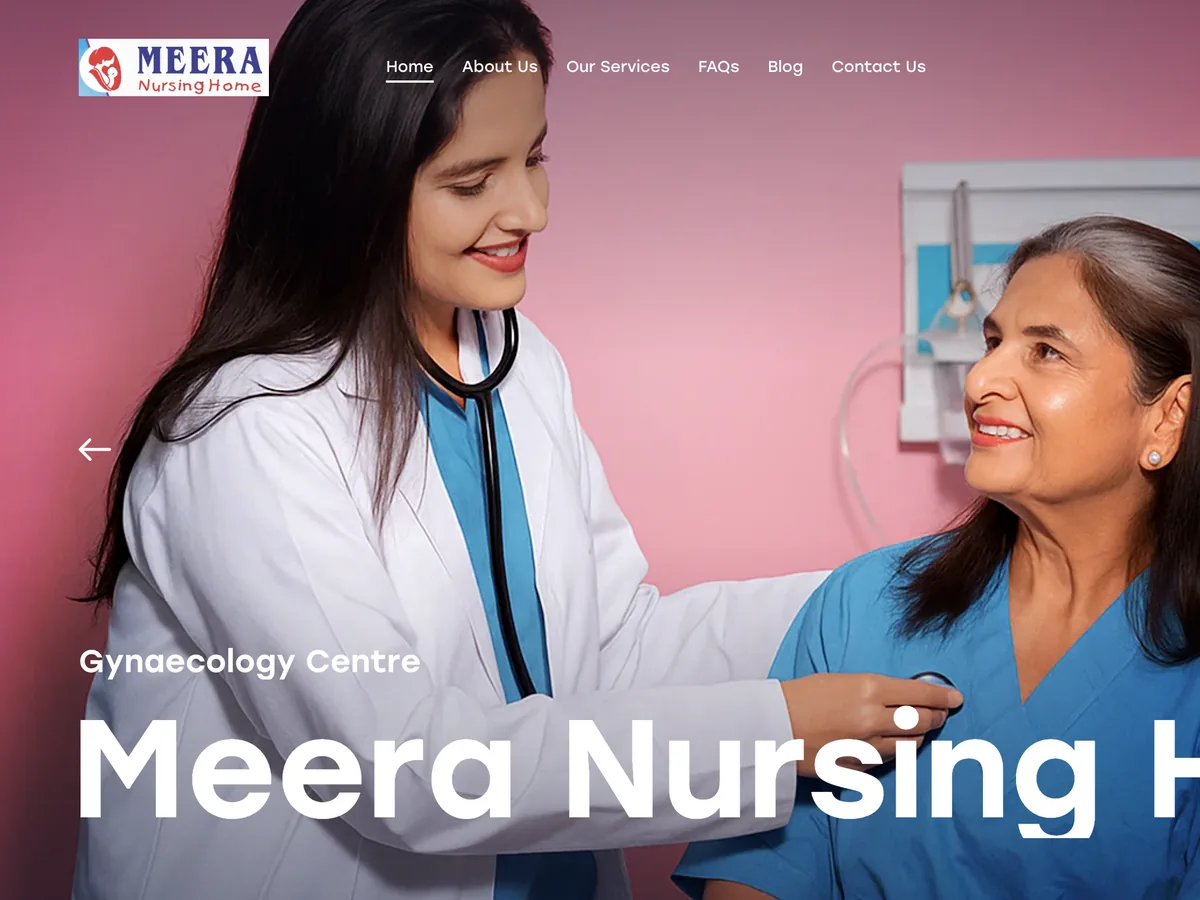 Meera Nursing Home website